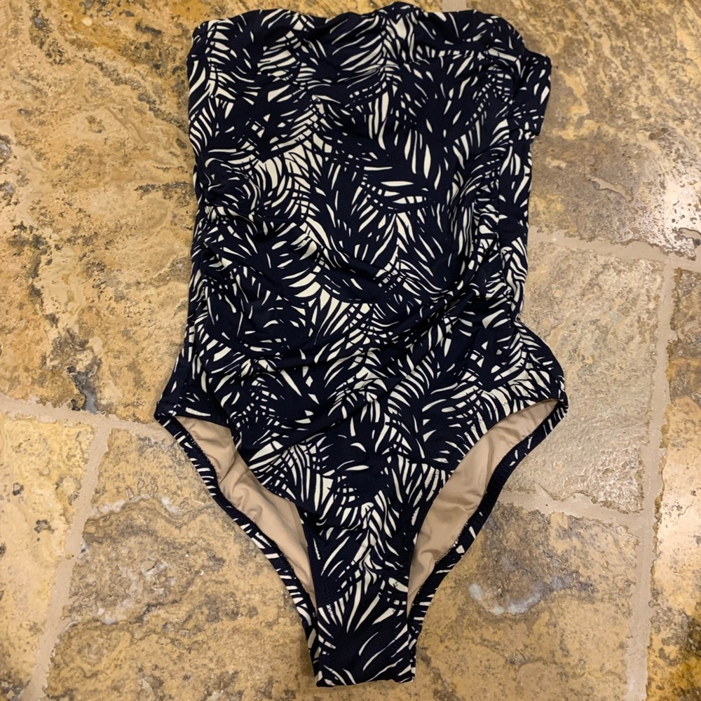Strapless J.Crew bathing suit sz xs